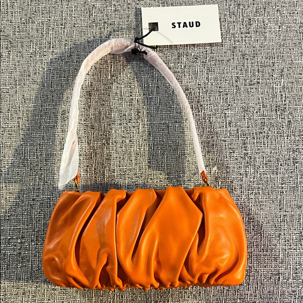 STAUD Orange Bean Bag